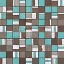 Плитка Dwell Turquoise Mosaico Mix 30.5х30.5