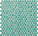 Плитка Dwell Turquoise Hexagon Gold 30х30