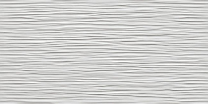 Настенная плитка 3D Wall Design Wave White Glossy 40х80 см