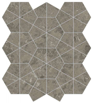 Мозаика Marvel Meraviglia Grigio Elegante Hexagon Lapp. (AJQ1) 40.3x46.6 см