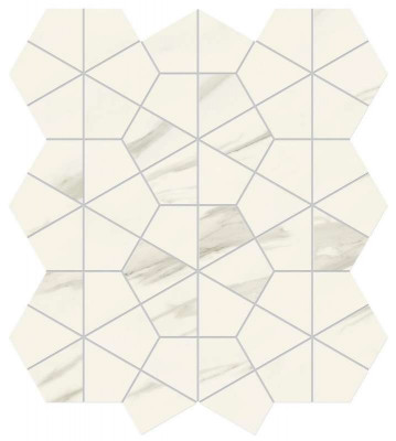 Керамогранит Marvel Meraviglia Calacatta Meraviglia Hexagon Lapp. (AJQY) 40.3x46.6 см