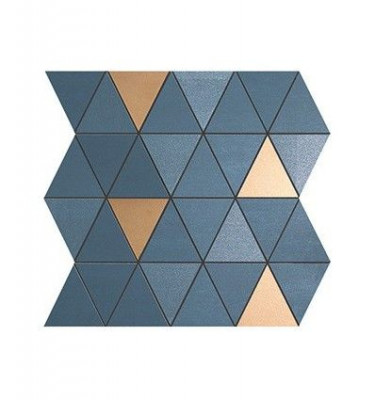 Мозаика MEK Blue Mosaico Diamond Gold Wall (9MDU) 30.5х30.5 см