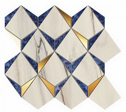 Мозаика Marvel Dream Diamonds Bianco - Ultramarine 35.8x32.9 см