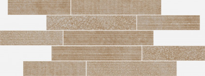 Мозаика Materia Brick Multiline Warm  29.6x79.6 см