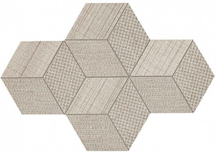 Мозаика Room Cord Mosaico Esagono Dek  Matt. 30x35 см