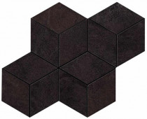 Плитка Blaze Iron Mosaico Esagono Lapp (A0UN) 35x30