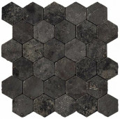 Плитка Aix Fume Honeycomb Tumbled (A0UD) 31x30