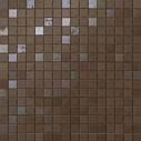 Плитка Dwell Brown Leather Mosaico Q 30.5х30.5