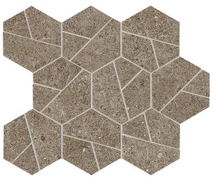 Плитка Boost Stone Taupe Mosaico A7CX 25x28.5
