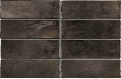 Настенная плитка HANOI BLACK ASH (30270) 5.1x16.1 см