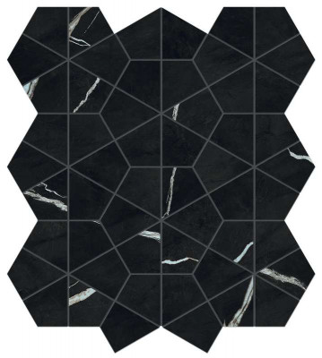 Мозаика Marvel Meraviglia Black Origin Hexagon Lapp. (AJQ2) 40.3x46.6 см