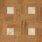 Плитка NL-Wood Honey Inserto Glamour  45x45