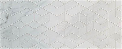 Декор DECOR.1212 Blanco DIAMOND 40x120 см