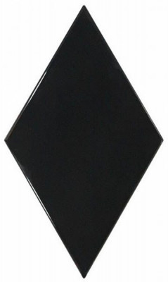 Настенная плитка RHOMBUS WALL BLACK (22748) 15.2x26.3 см