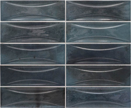 Настенная плитка HANOI ARCO BLUE NIGHT (30041) 6.5x20 см