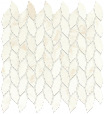 Мозаика Marvel Calacatta Delicato Mosaico Twist Silk (A4WO) Керамическая плитка 30.5x30.5 см