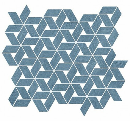 Мозаика Raw Blue Twist (9RTB) 31x35.8 см