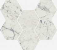 Charme Extra Carrara Mosaico Hexagon 