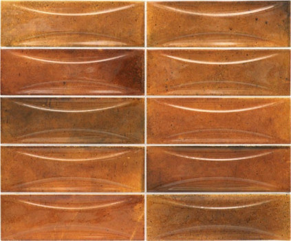 Настенная плитка HANOI ARCO BURNT RED (30066) 6.5x20 см