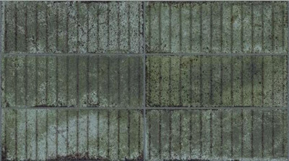 Настенная плитка Vetri Deco Green 33.3х59.2 см