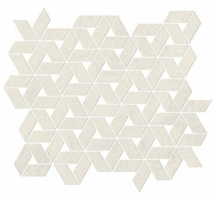 Мозаика Raw White Twist (9RTW) 31x35.8 см