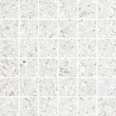 Плитка Marvel Gems Terrazzo White Mosaico Lappato 30х30