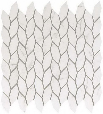 Мозаика Marvel Stone Bianco Dolomite Twist 30.5х30.5 см