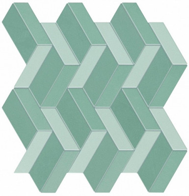 Мозаика Prism Moss Wiggle (A40B) Керамическая плитка 30.6x32.4 см