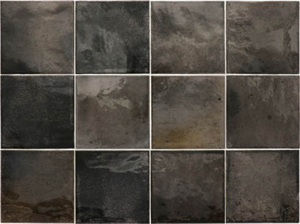 Настенная плитка HANOI BLACK ASH (30011) 10x10 см