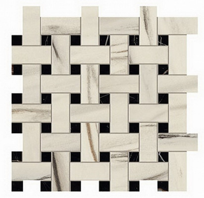 Мозаика Marvel Dream Bianco Fantastico Basket Weave Matt 30.5x30.5 см
