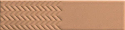 Настенная плитка BISCUIT Waves Terra 4100605 5x20 см