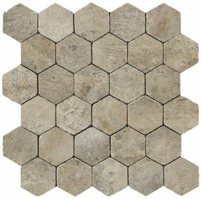 Мозаика Aix Cendre Honeycomb Tumbled (A0UC) 31x30 см
