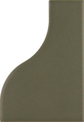 Настенная плитка CURVE GARDEN GREEN MATT (28862) 8.3x12 см