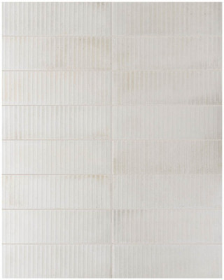 Керамогранит RAKU LINE WHITE (30691) 6x18.6 см