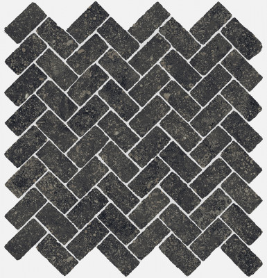 Мозаика Room Stone Black Mosaico Cross 31.5x29.7 см
