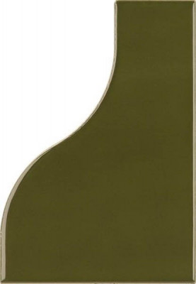 Настенная плитка CURVE GARDEN GREEN (28850) 8.3x12 см