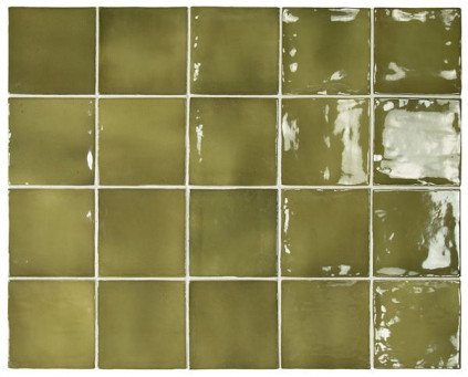 Настенная плитка MANACOR BASIL GREEN (26918) 10x10 см