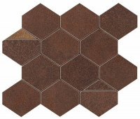 Плитка Blaze Corten Mosaico Nest (9BNC) 25.8x29.4