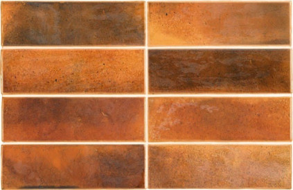 Настенная плитка HANOI BURNT RED (30269) 5.1x16.1 см