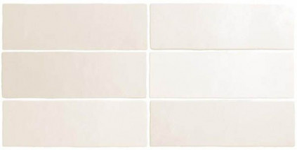 Настенная плитка MAGMA White (24958) 6.5x20 см