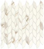 Плитка Marvel Calacatta Prestigio Mosaico Twist Silk (A4WP) Керамическая плитка 30.5x30.5