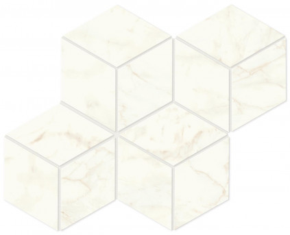 Мозаика Marvel Calacatta Delicato Mosaico Esagono Lapp (A42K) Керамогранит 30x35 см