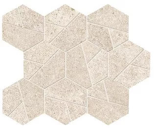 Плитка Boost Stone Ivory Mosaico A7CU 25x28.5